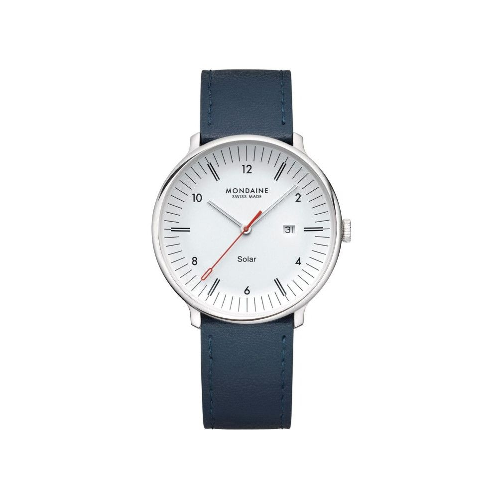 [해외] 몬데인 Mondaine 남성용 시계 도피오 솔라 41mm MLE.41910.LDV