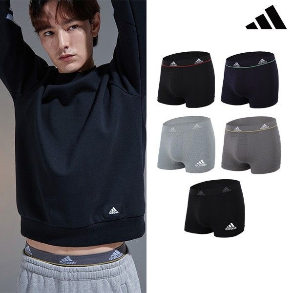 아디다스언더웨어 심리스 남성드로즈 5종세트830960