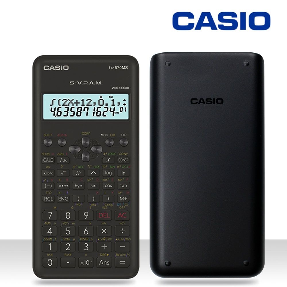 [오늘출발] 카시오 HJ 카시오 CASIO 정품 공학용 계산기 전자계산기 FX-570MS-2