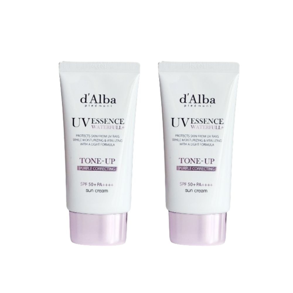 [오늘출발] 달바 워터풀 톤업 퍼플 코렉팅 선크림 50ml(SPF50+) 2개
