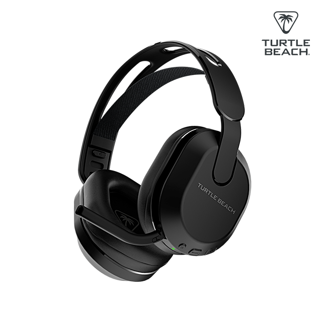 터틀비치 무선 헤드셋 플스5 PC 게임 가벼운 헤드폰 블랙