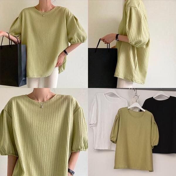 강물처럼/해당없음 [강물처럼] 위쉬몰 TG 베스티라인패턴블라우스(P297H307) 빅사이즈 (10548032A)