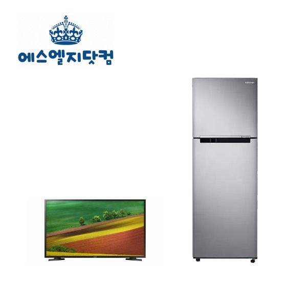 삼성전자 삼성전자 삼성32인치TV 냉장고300L RT32N503HS8 SK인터넷가입 설치