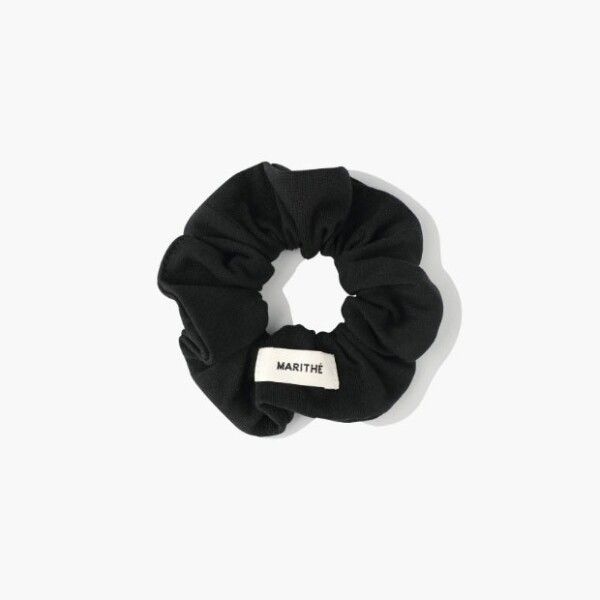 [마리떼 프랑소와 저버] PQJ MFG45CAC501BLK W BASIC COTTON SCRUNCHIE black