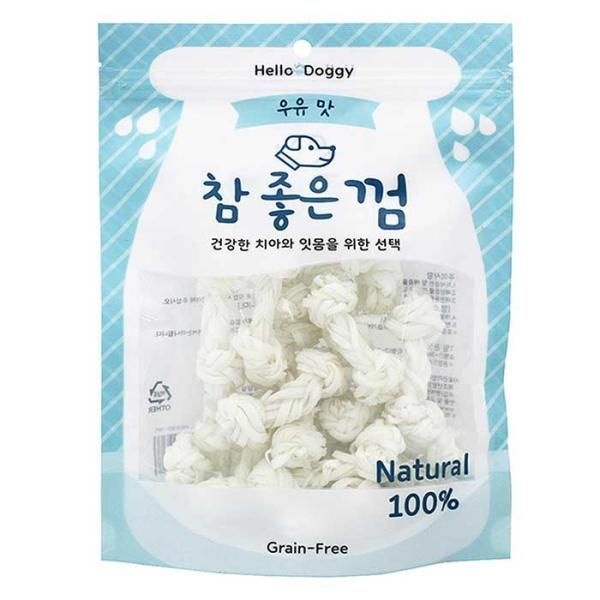 [교보문고] EXTREMO 우리 애기 Hello Doggy 실타래 우유껌 S-18P/M-10P