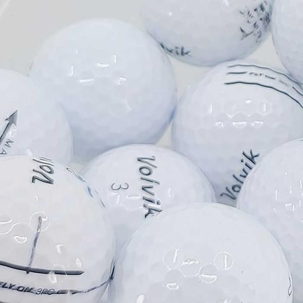 [케이지디][교보문고] EXTREMO 로스트볼 볼빅 화이트 A급 100알 3선 인쇄안함 CH889