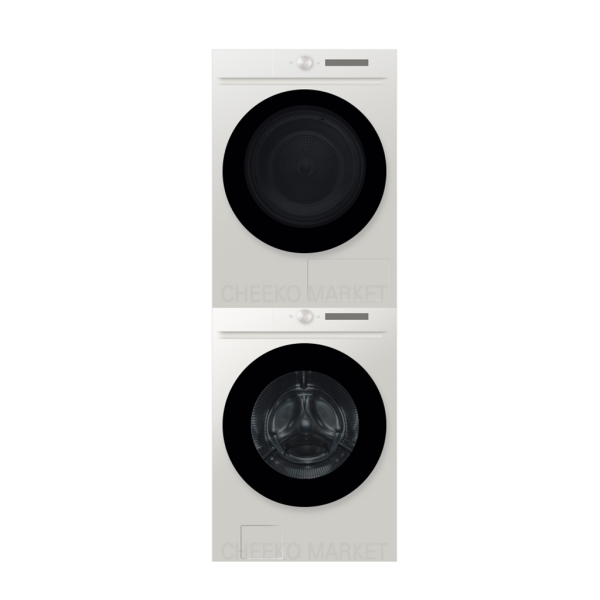 삼성전자 [삼성전자] 정품판매점 비스포크 그랑데 AI WF21D20CEEC 세탁건조기 세트 WF21CB6850BE+DV20CB8800BE