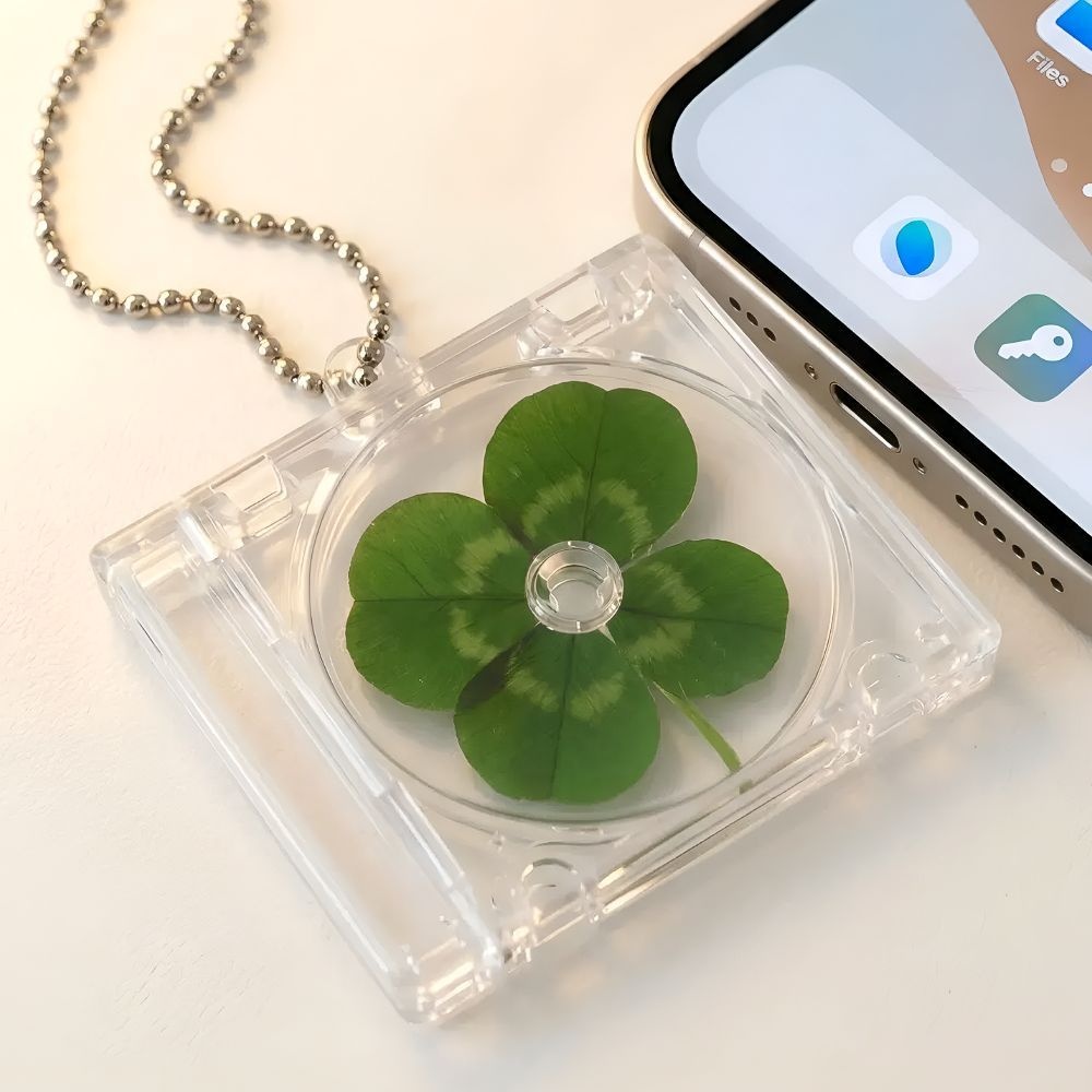 협력업체 NFC 클로버 CD 키링 무선 노래 음악 뮤직 재생 멜론 유튜브 커스텀 커스터마이징