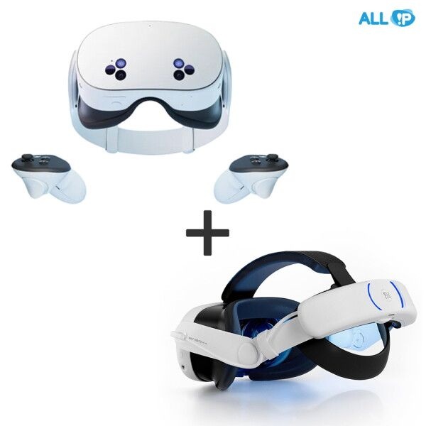 Meta Platforms Technologies, LLC [퀘스트] 메타  3S 128GB meta quest 3s+ 고용량 배터리 헤드 스트랩 BINBOK VR T3 8000mAh