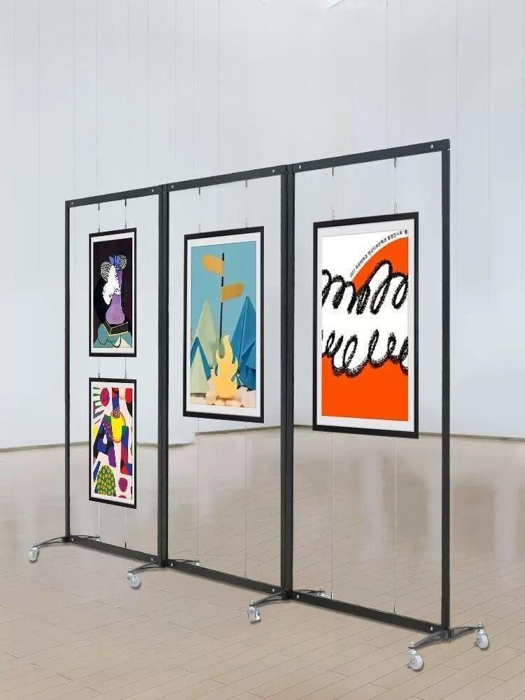 [해외] 전시용 가벽 접이식 조립식 작품전시판넬 학교 미술전 전시회 행사 이동식 디스플레이 보드