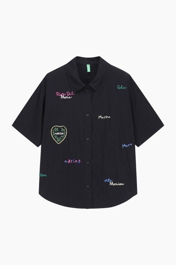 [백화점정품] 베네통 리즈 블라우스 BABL70431