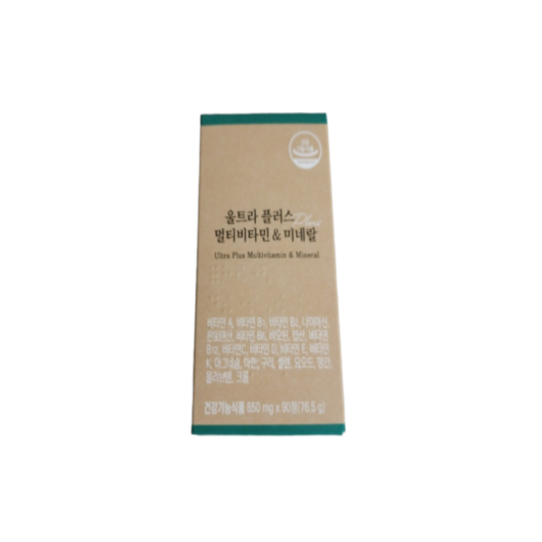 여에스더 울트라 플러스 멀티미타민 미네랄 20대 30대 40대 50대 올인원 종합비타민 영양제 6개