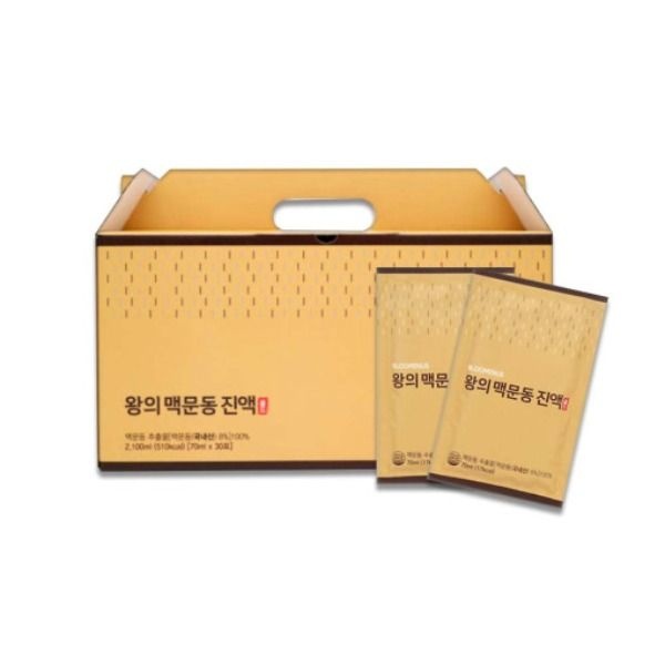 블루미너스 왕의 맥문동 진액 골드 70ml x 30개입 6박스
