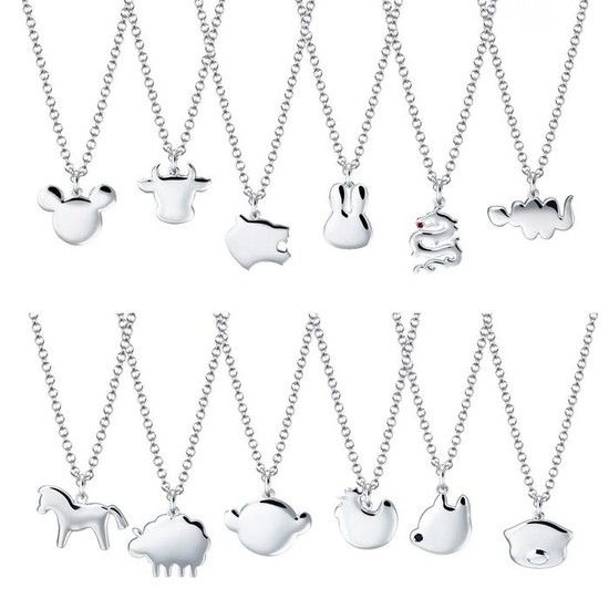 꼼에스타 유아동주얼리 12지신 실버미아방지목걸이 때