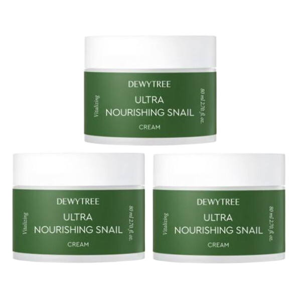 피코스텍 듀이트리 울트라 너리싱 스네일 영양 달팽이 크림 80ml 3개