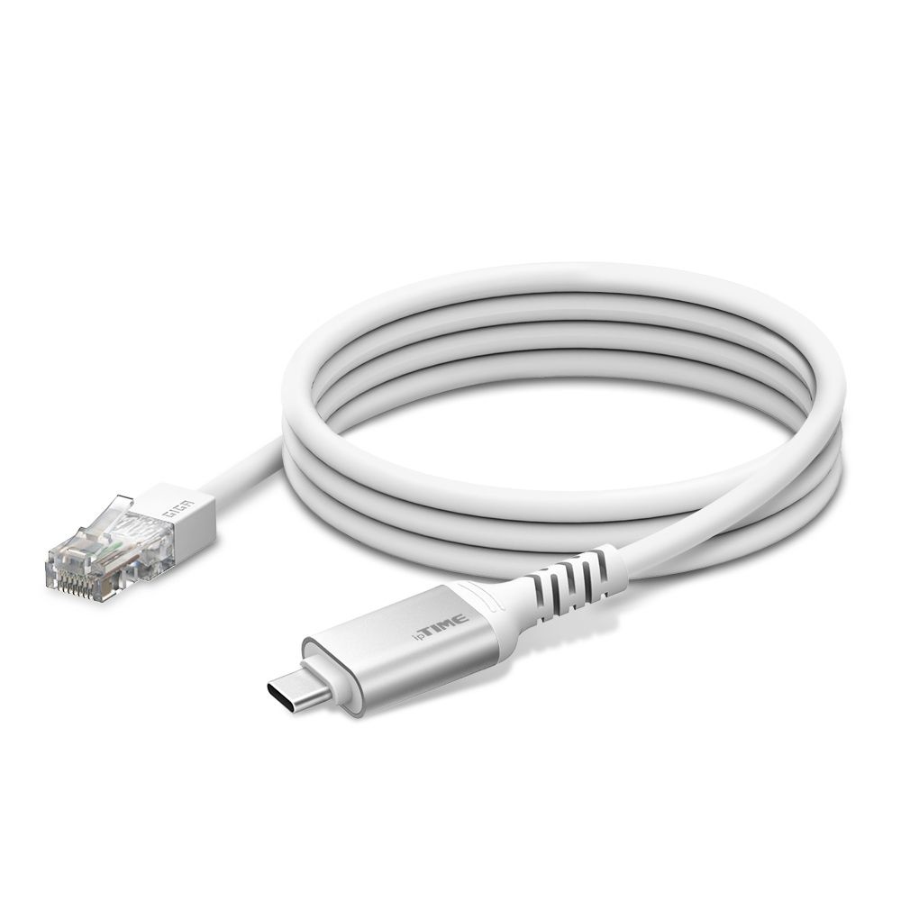 아이피타임 IPTIME UC2LAN 실버 기가비트 유선랜카드 Type-C 랜 어댑터