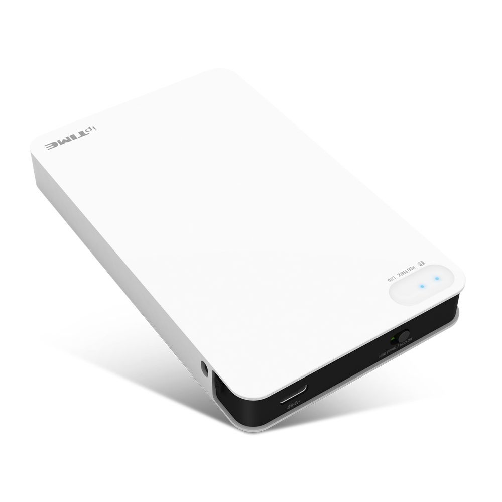 EFM네트웍스 아이피타임 IPTIME HDD3225 PLUS 화이트 C타입 외장하드케이스 2.5인치 하드미포함