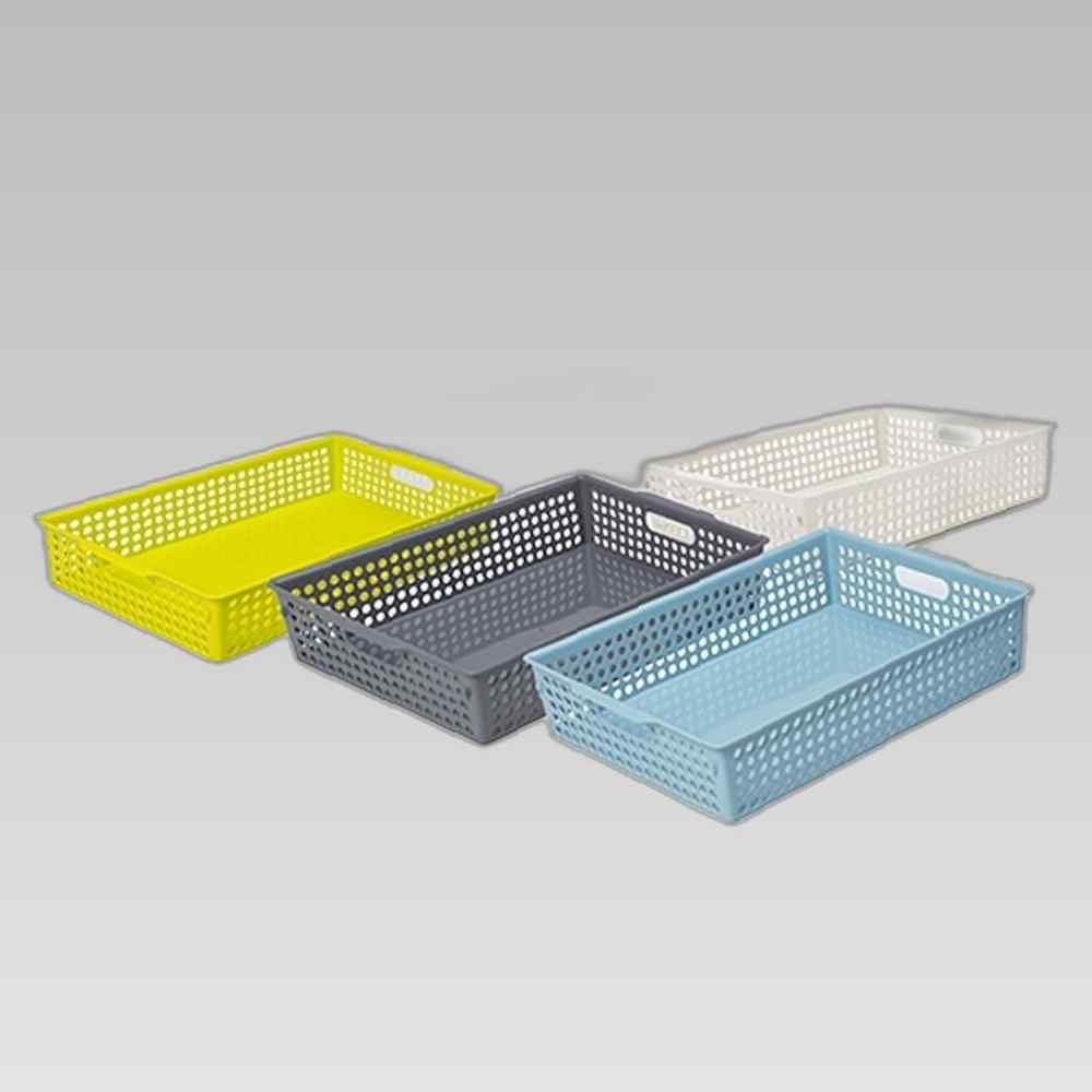 바스켓 4호 수납함 정리함 3호 물품정리 생활용품 물건보관 보관함 정리 마이룸 센스업 물품보관