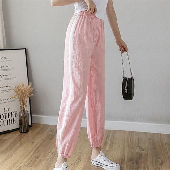 아이우먼 배색벌룬캐주얼팬츠 ECA326M008 빅사이즈 (5823572A)