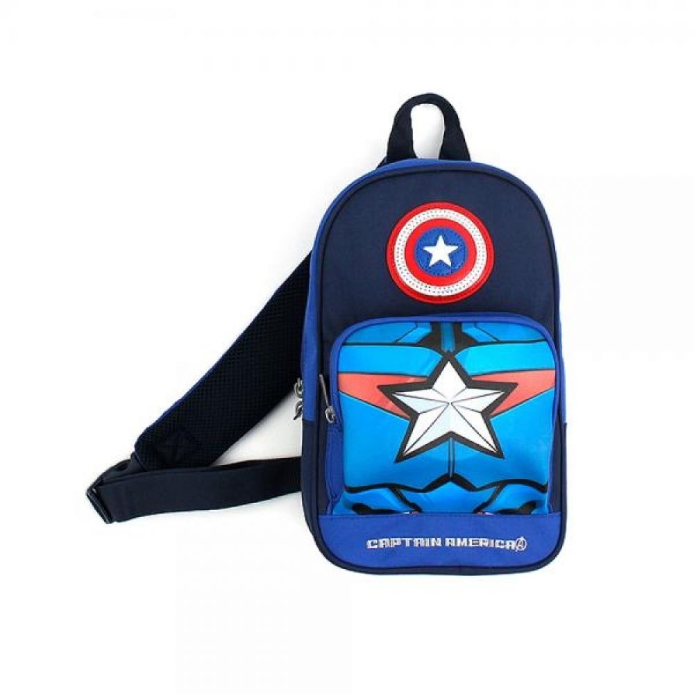 캡틴아메리카 베타 슬링백 마블 캐릭터 크로스백 가방
