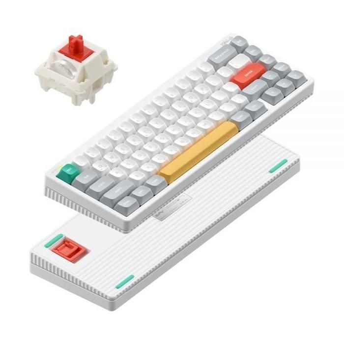 누피 기계식 키보드 미니멀 한영 아이오닉 화이트 맥스 적축