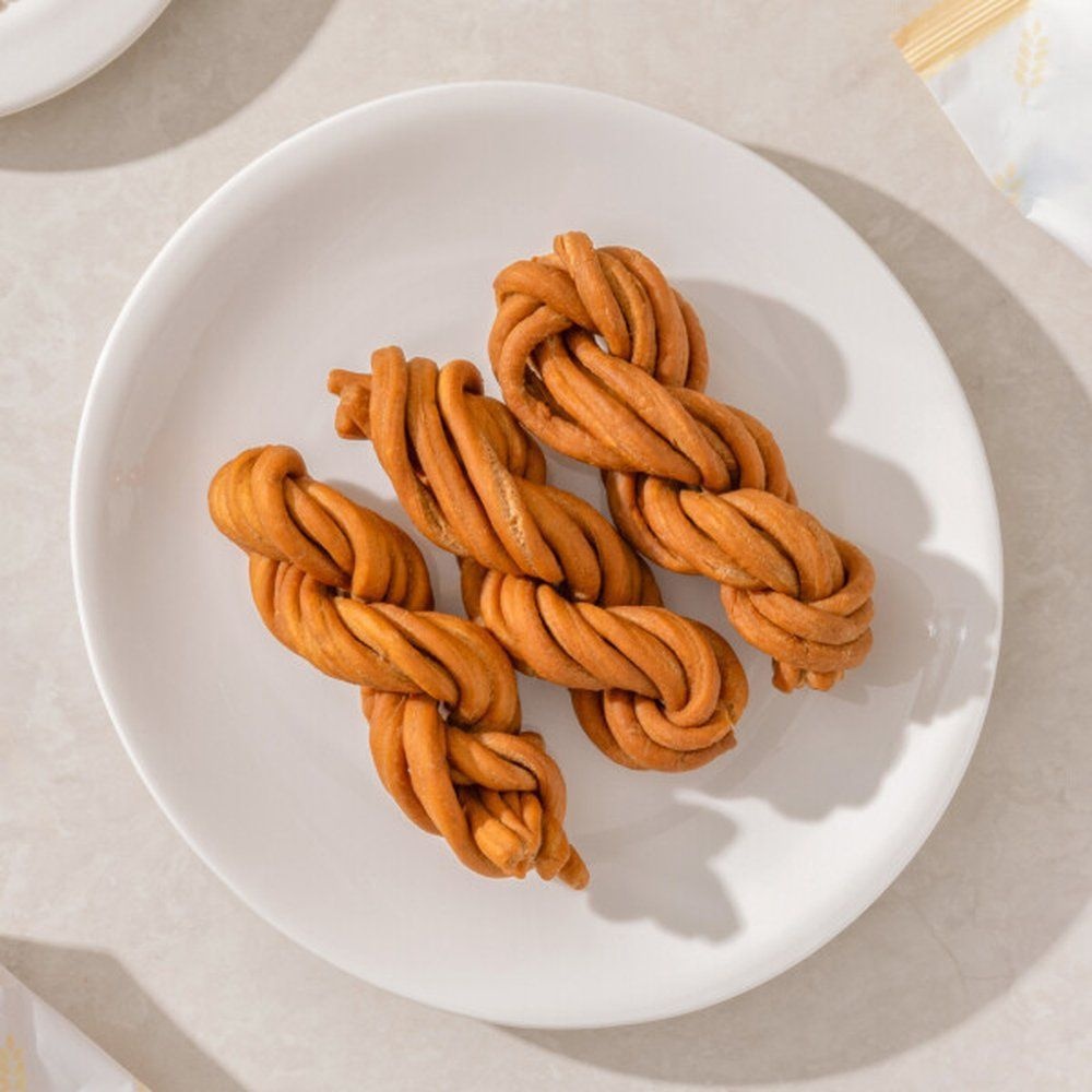 편식공장 우리보리 꽈배기 12개입 (2개세트) /2개 할인 행사/ 옛날과자 사무실간식 수제간식 전통과자