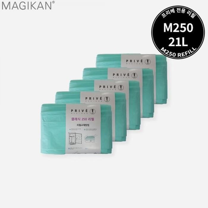 매직캔 매직캔 전용 3겹 매직롤 리필용 5P CSSIC 250R5B 프리베 MPV21