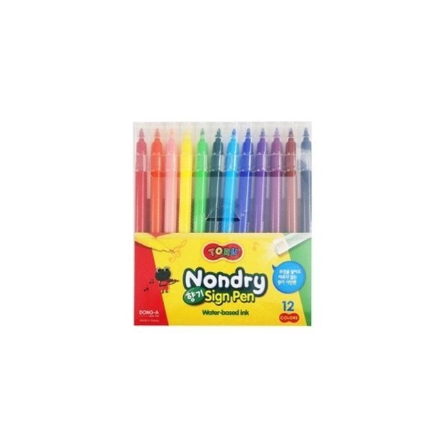 4500 TORU 12색논드라이 향기사인펜 동아