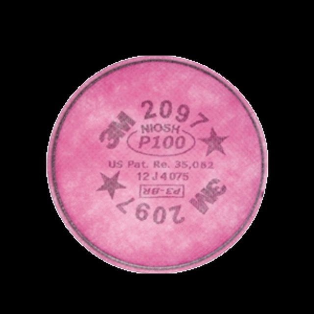 OPM 3M 방진필터(특급) 2097 적용마스크6200/6800/7502 (2)EA