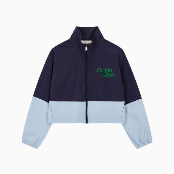피브이에이치코리아유한회사 캘빈클라인 [캘빈클라인 진] [CK] 여성 컬러블락 나일론 풀오버 자켓 47B527G VVI