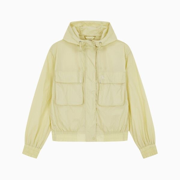 피브이에이치코리아유한회사 캘빈클라인 [캘빈클라인 진] [CK] 여성 크롭 후드 자켓 47B519G RLV