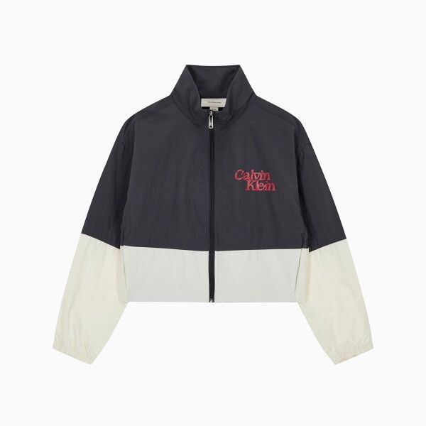 피브이에이치코리아유한회사 캘빈클라인 [캘빈클라인 진] [CK] 여성 컬러블락 나일론 풀오버 자켓 47B527G 4XN