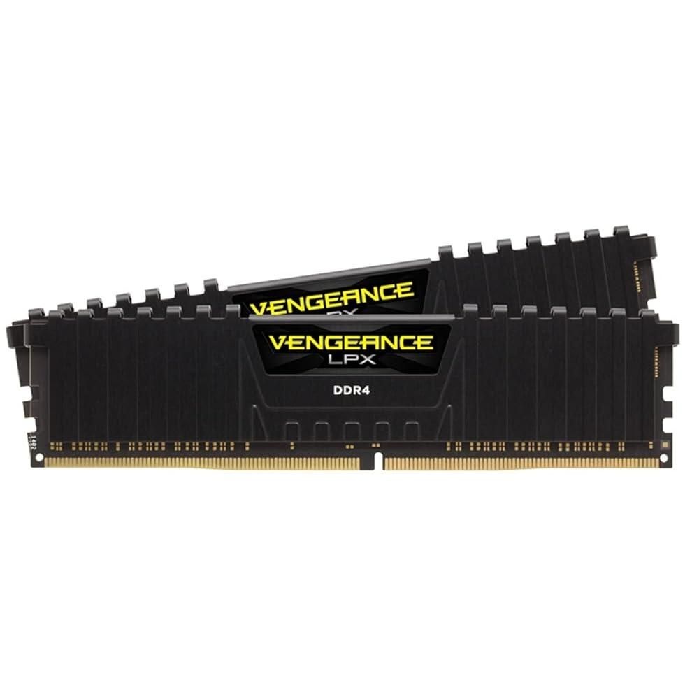 Corsair [해외] 0256907 Corsair 벤전스 LPX 16GB(2 X 8GB) DDR4 3200(PC4-25600) C16 1.35V 데스크탑 메모리 - 블랙