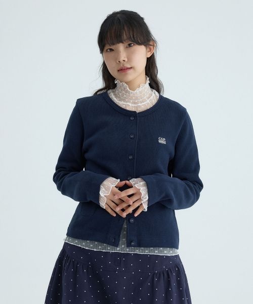 코드그라피 CGP 우먼 데일리 가디건-다크 네이비 CBFSWTC103DN 352171