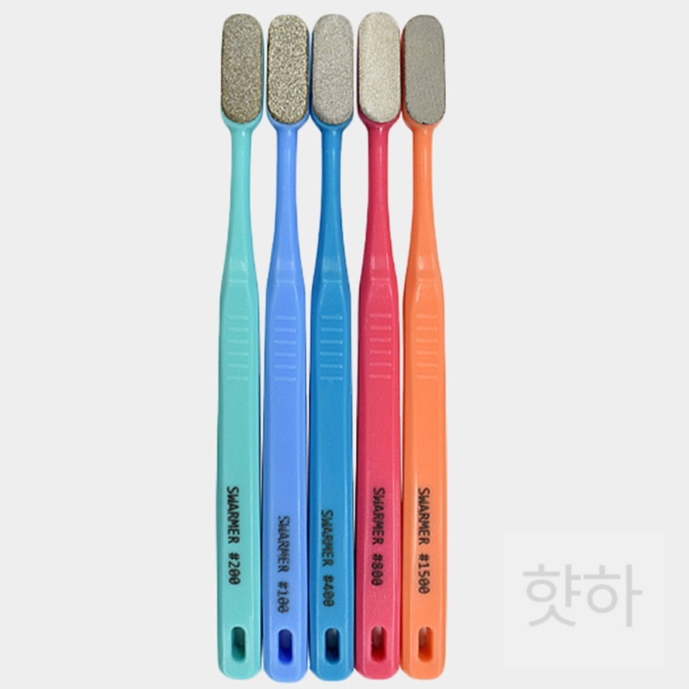 인성 다이아몬드 핸드랩바 칫솔형 5P 연마 유리 타일 부엌 쇠줄