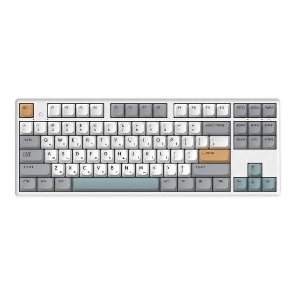 프리플로우 유,무선 블루투스 무접점 키보드, archon E1 PRO TKL 8K 래피드트리거 87키 메카닉 50g