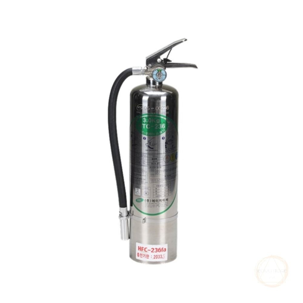 스토어협력사 서무스토어 소화기 가스식 HFC-236FA 3KG 업소용소화기 가정용소화기 가스식소화기