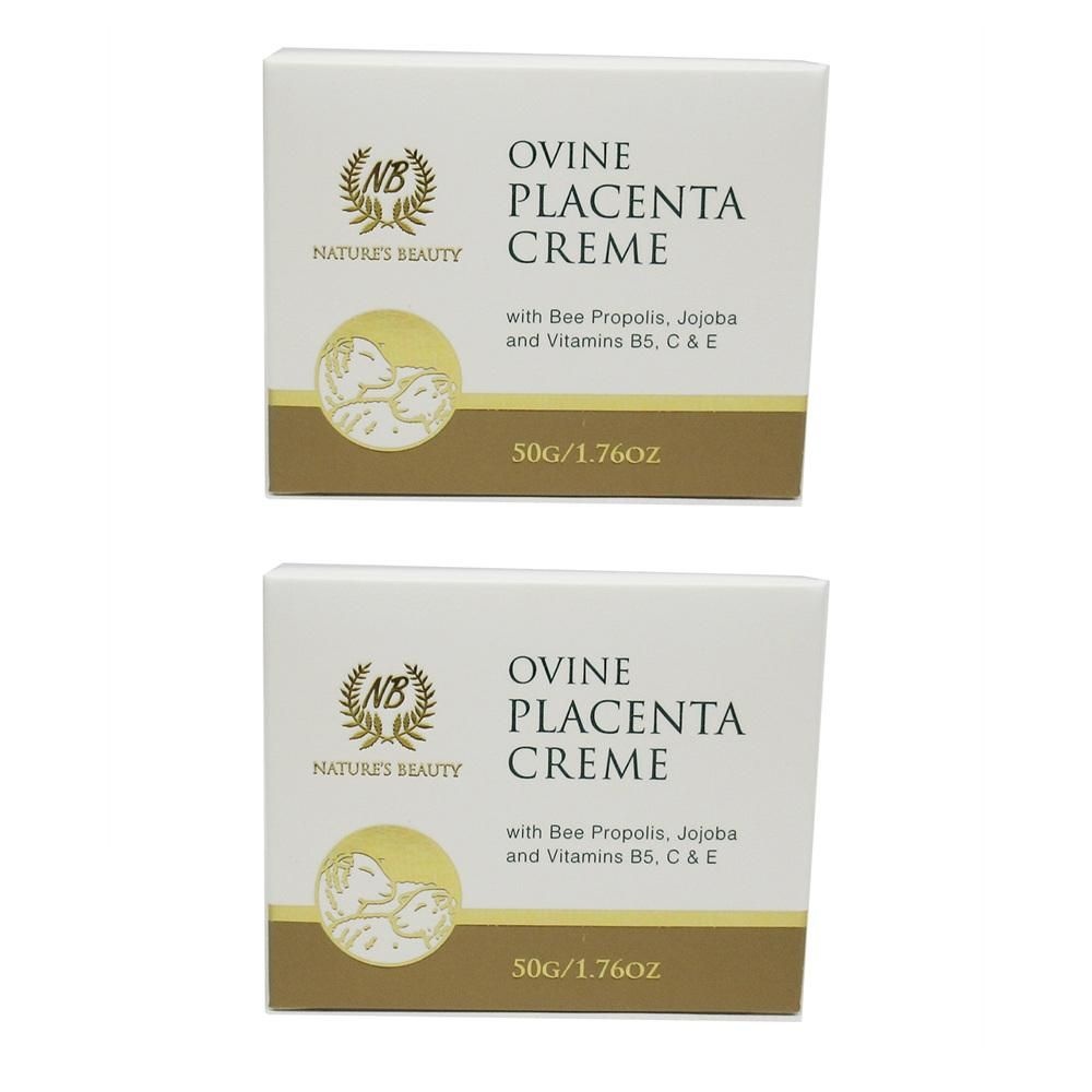 네이쳐스 뷰티 [해외] 네이쳐스 뷰티 오바인 양태반 크림 50g 2팩 Nature's Beauty Ovine Placenta Creme 50g