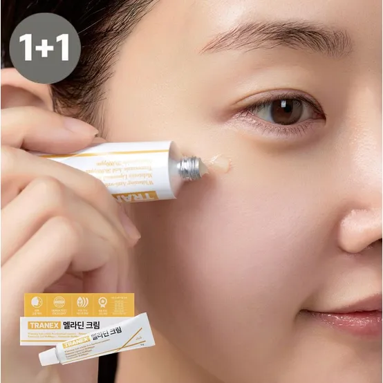 [1+1] 리르 TRANEX 멜라딘 크림 - 기미잡티 색소침착 피부톤개선