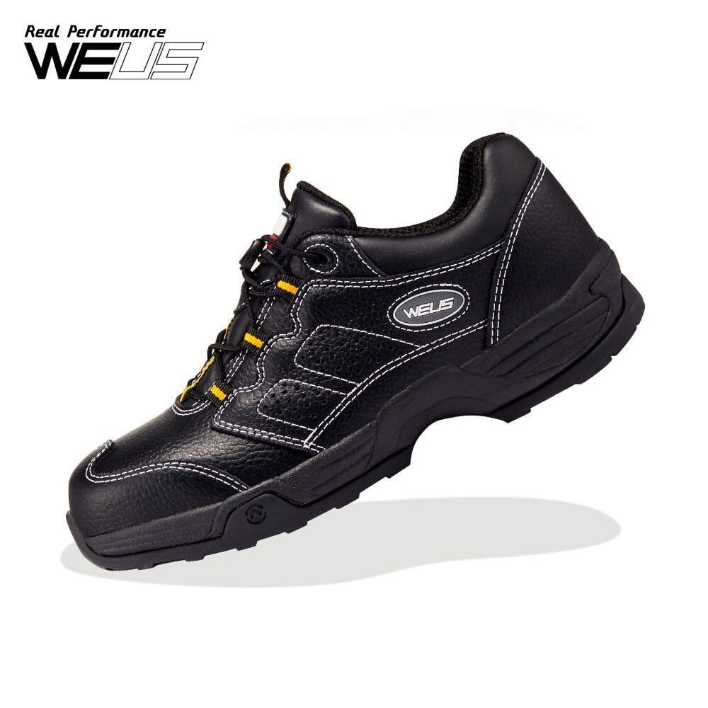 위어스 KCs안전인증 단화높이 중작업용 안전화 퀵피트 WS-432HP