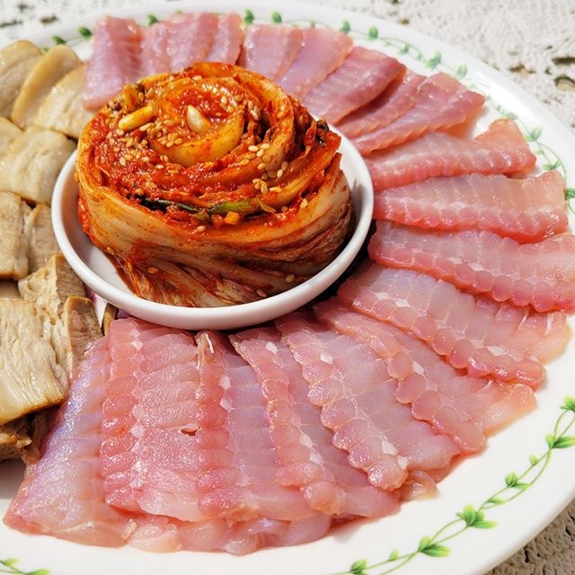 조은문마켓 협력업체 목포 참홍어회 국내산 숙성 삭힌 국산 홍어 애 탕거리 250g 500g 1k