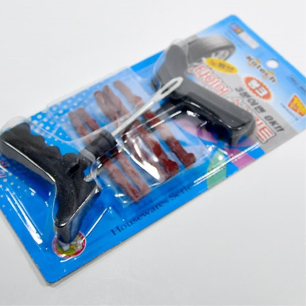 자가용 비상용 타이어 펑크수리세트 귀성길 승용차 DIY 택시