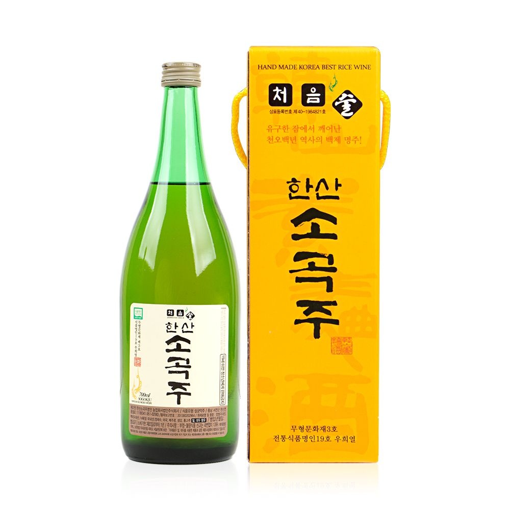 [오늘출발] 한산소곡주 우희열명인 18도 700ml 찹쌀 살균약주