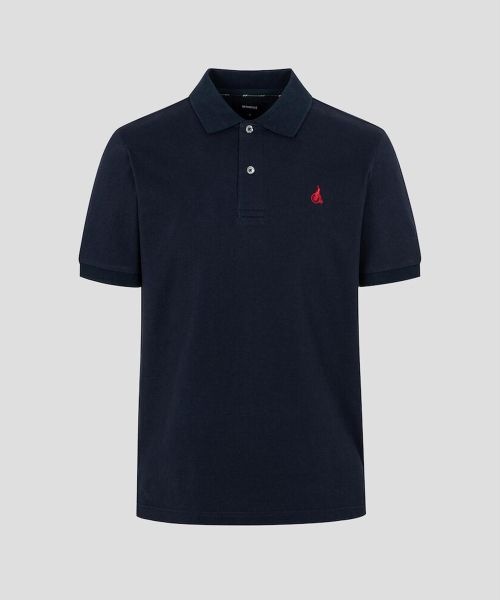 <매장정품> 빈폴 BEANPOLE MEN [Essential] 피케 칼라넥 반소매 티셔츠 - 네이비 BC6242E71R 655570