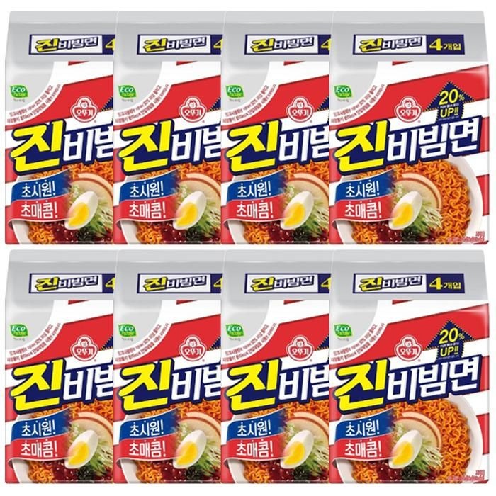 [오뚜기] 오뚜기 진비빔면 156g  32개 (유통기한 최신)