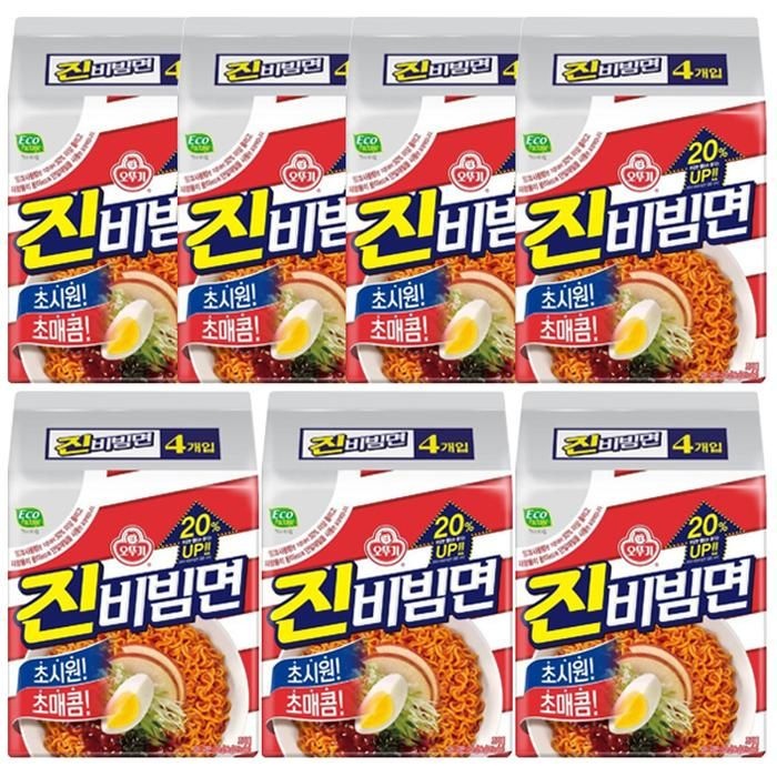 [오뚜기] 오뚜기 진비빔면 멀티팩(156GX28입)