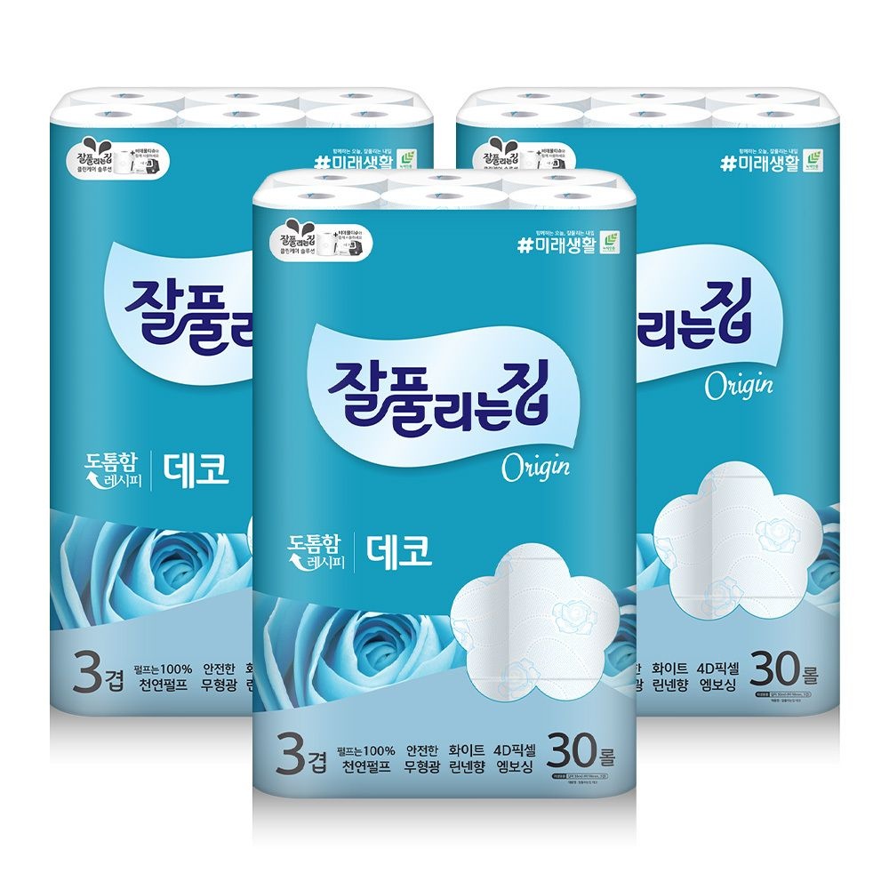 [잘풀리는집] 데코 30m*30롤 X 3개