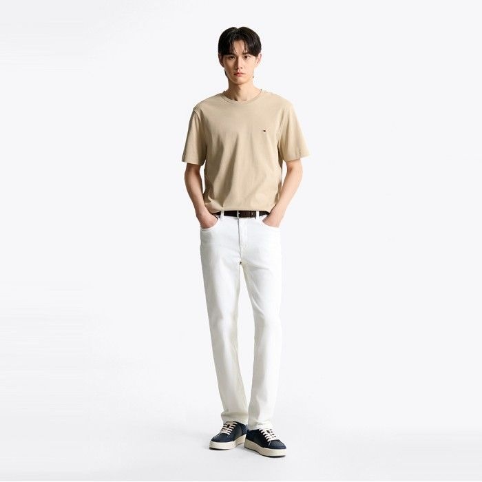 타미힐피거 [라스트60%][공식] 라이트 인터락 티셔츠 T12F1TPO150MT1RBT (정상가:99,000원)