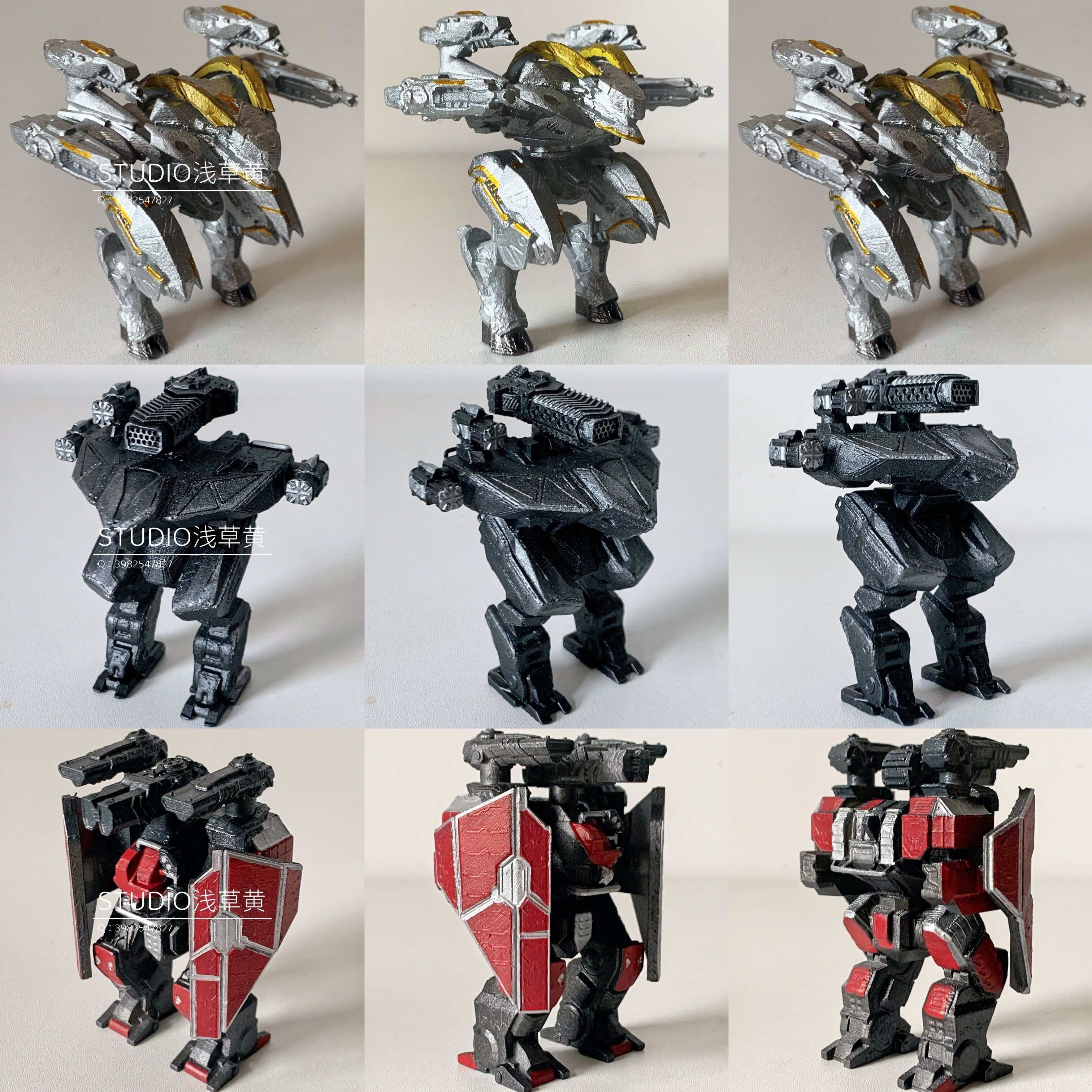 STUDIO 워로봇 풀 관절 메크 워리어즈 WWR 모델 - 생