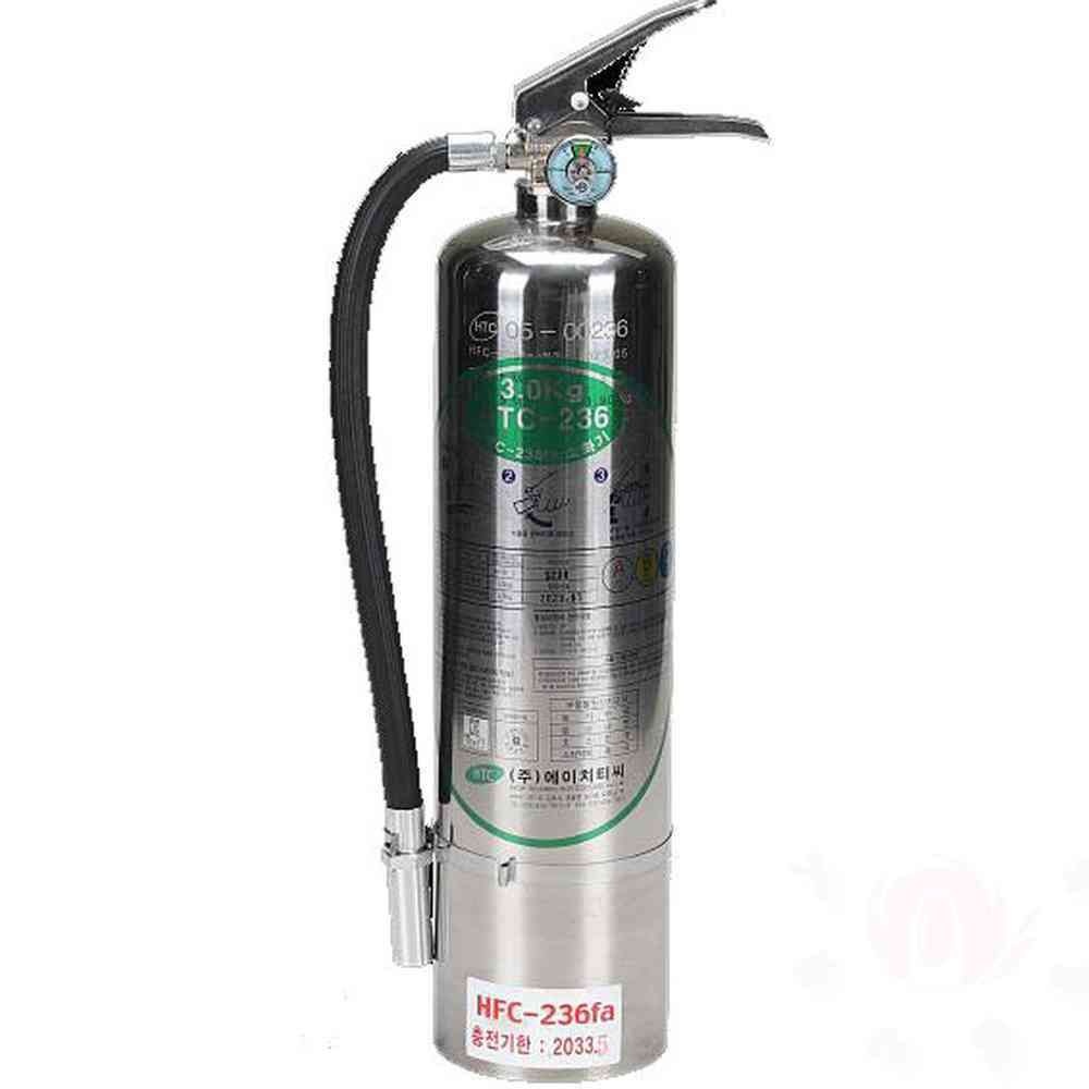삼안협력사 원포 소화기가스 HFC236FA 3KG 화재소화기 소방소화기 스텐레스소화기 소화기3KG